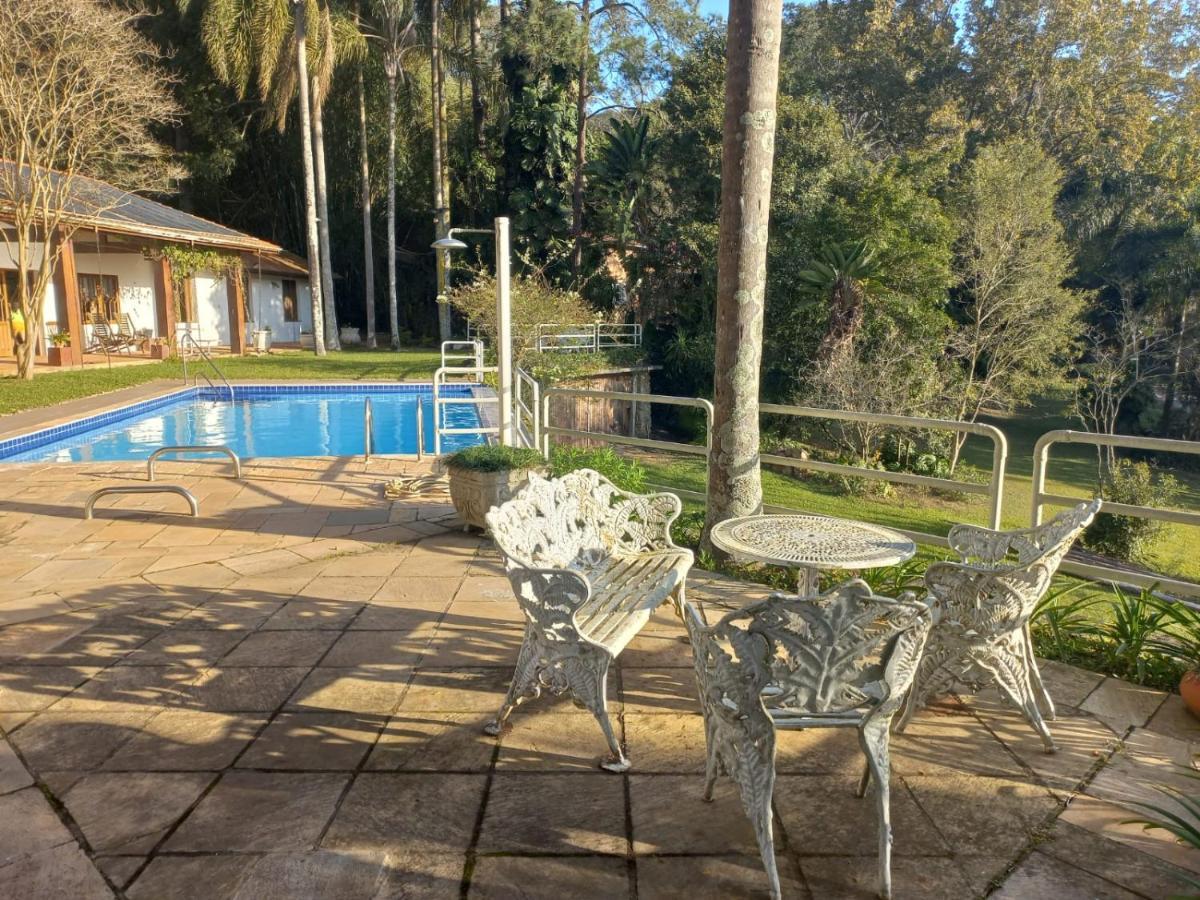 Chacara Em Condominio A Beira Da Represa Para Locacao Familiar Ibiúna Kültér fotó